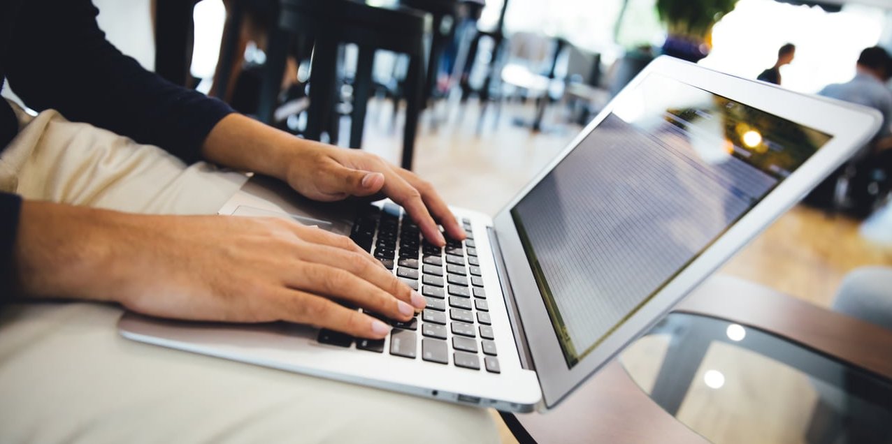 user testing website laptop